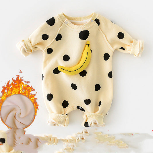 Baby Fall/Winter Thickened One-Piece