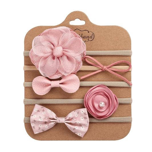 Blush Blooms - Headbands 5 Pack