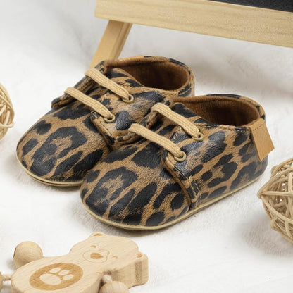 FirstSteps™ Baby Shoes - Leopard Print