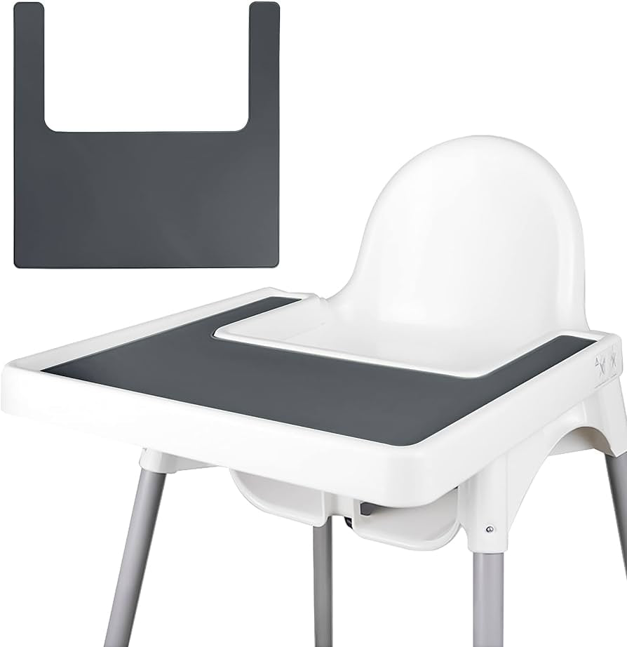 Little Emporium High Chair Placemat - Charcoal